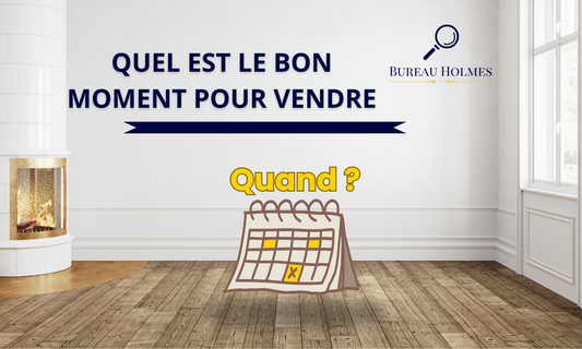 le bon moment pour vendre